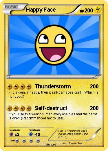 Pokemon Happy Face