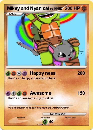 Pokemon Mikey and Nyan cat