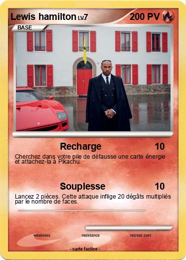 Pokemon Lewis hamilton