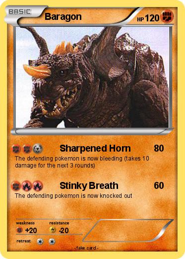 Pokemon Baragon
