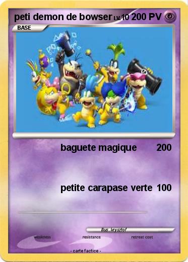 Pokemon peti demon de bowser
