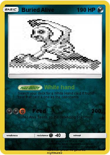 Pokemon Buried Alive