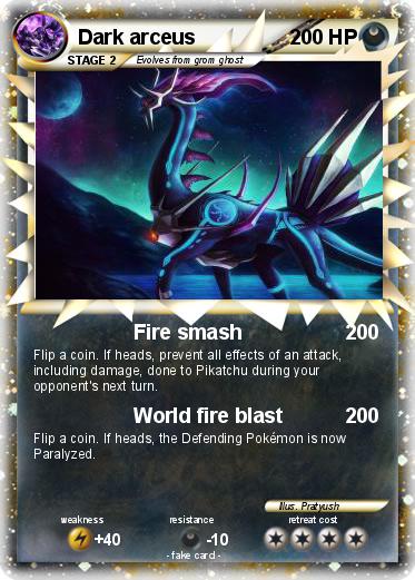 Pokemon Dark arceus