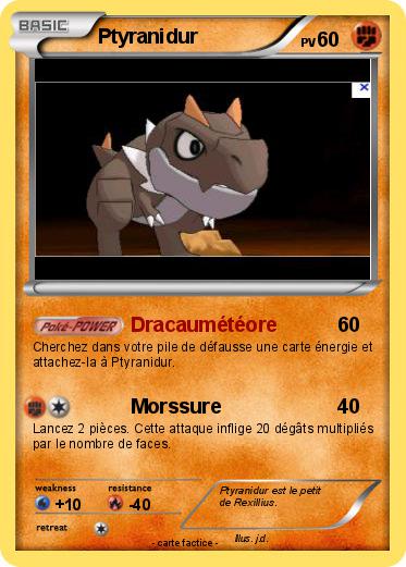 Pokemon Ptyranidur