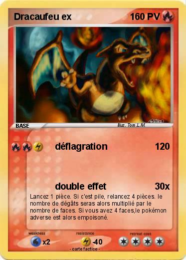 Pokemon Dracaufeu ex