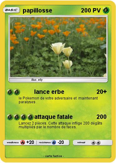 Pokemon papillosse