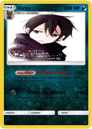 Pokemon Kirito