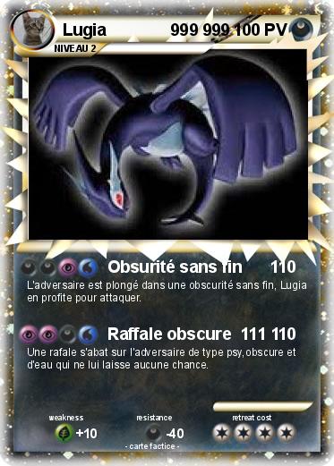 Pokemon Lugia              999 999