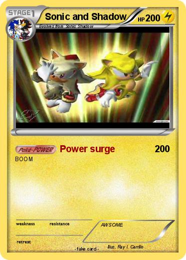 Pokemon Sonic and Shadow