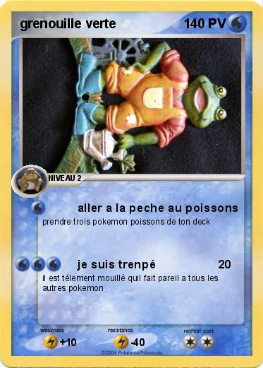 Pokemon grenouille verte