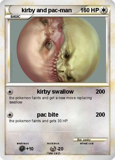 Pokemon kirby and pac-man