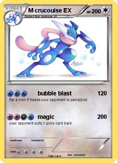 Pokemon M crucouise EX