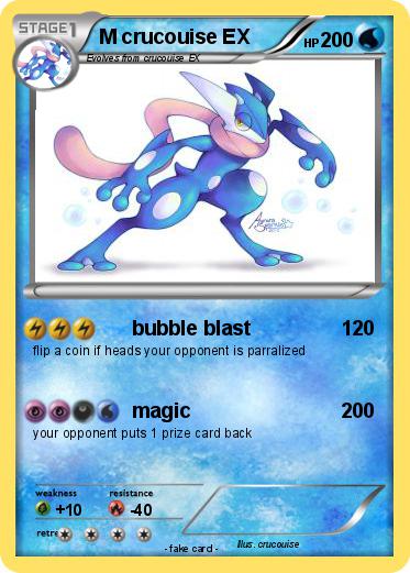 Pokemon M crucouise EX