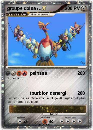 Pokemon groupe doisa