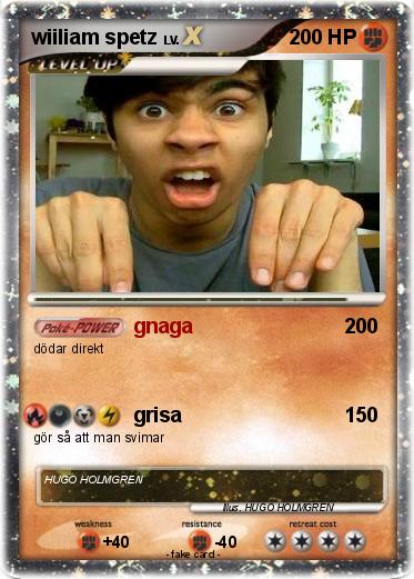 Pokemon wiiliam spetz