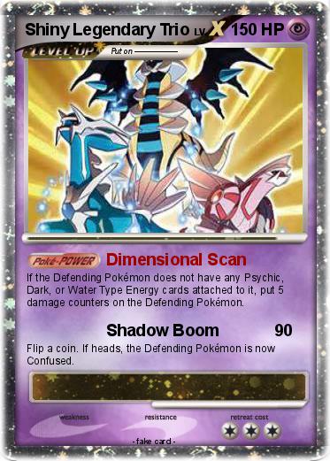 Pokemon Shiny Legendary Trio