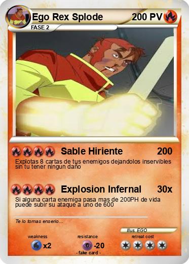 Pokemon Ego Rex Splode