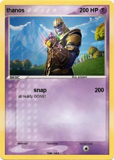Pokemon thanos