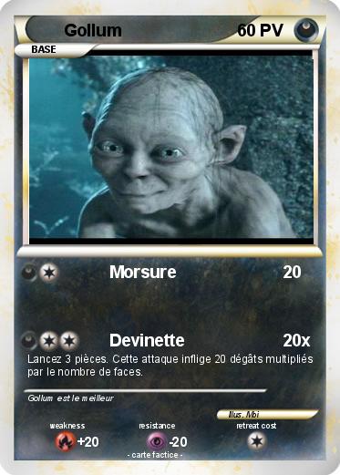 Pokemon Gollum