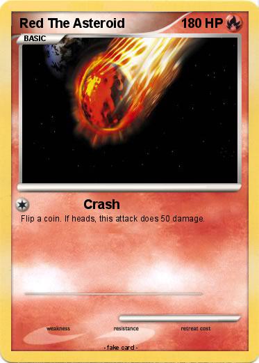 Pokemon Red The Asteroid