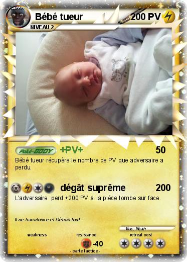 Pokemon Bébé tueur