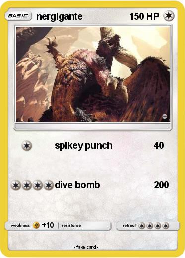 Pokemon nergigante