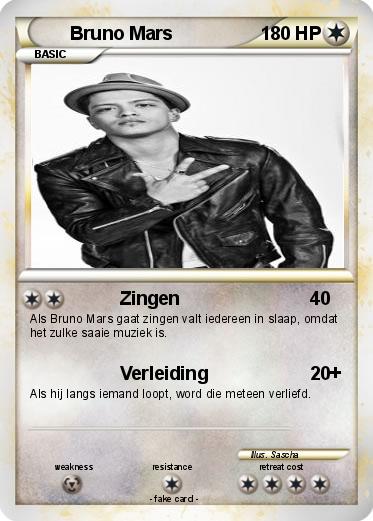 Pokemon Bruno Mars