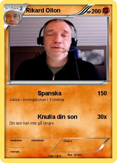 Pokemon Rikard Ollon