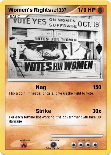 Pokemon Women's Rights