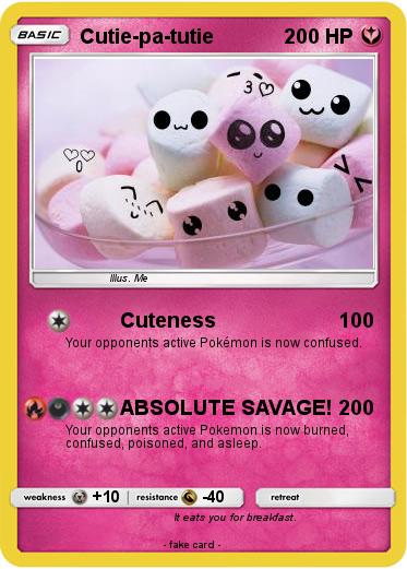 Pokemon Cutie-pa-tutie