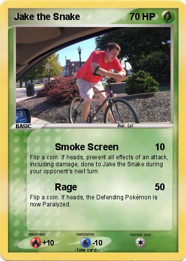 Pokemon Jake the Snake