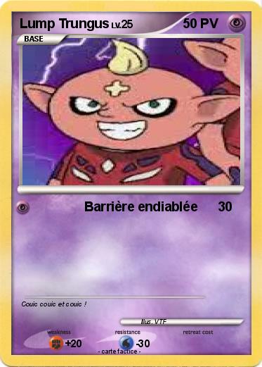 Pokemon Lump Trungus