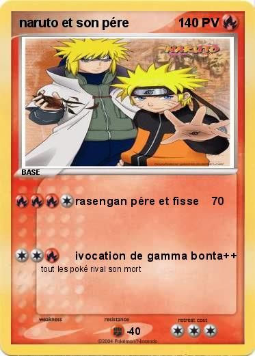 Pokemon naruto et son pére