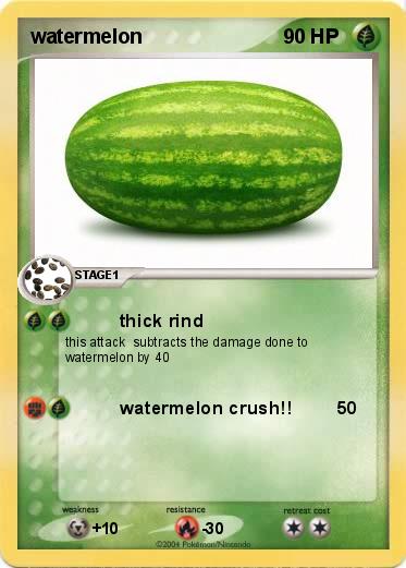 Pokemon watermelon 