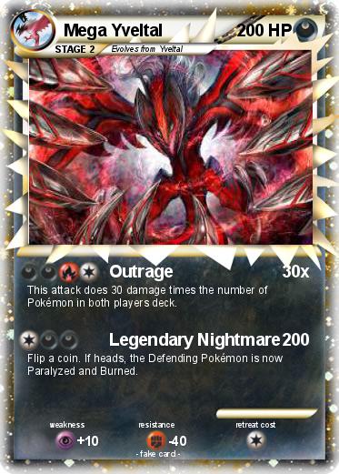 Pokemon Mega Yveltal