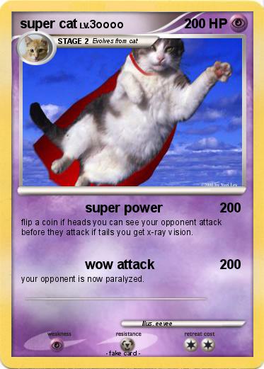 Pokemon super cat