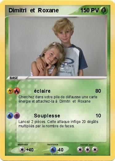 Pokemon Dimitri  et  Roxane    