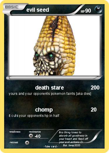 Pokemon evil seed