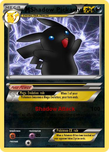 Pokemon Shadow Pickachu