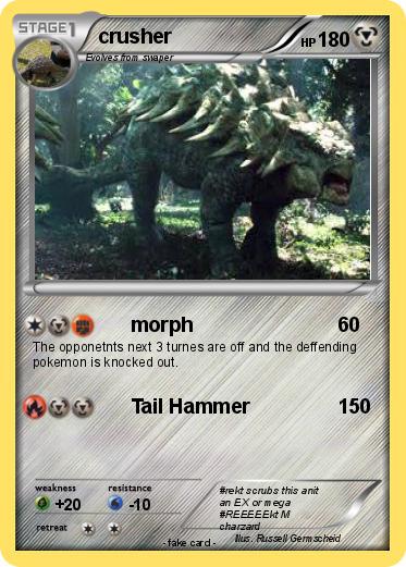 Pokemon crusher