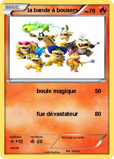 Pokemon la bande à bousers