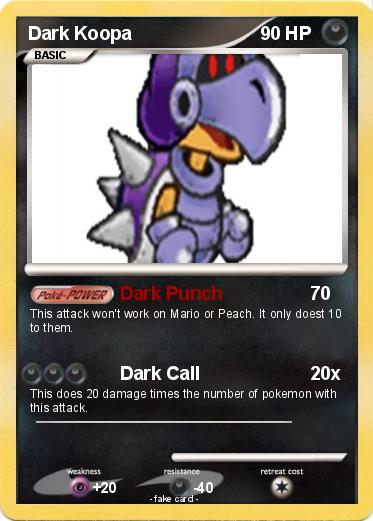 Pokemon Dark Koopa
