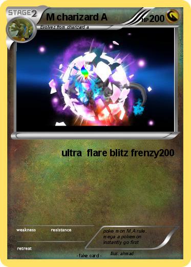 Pokemon M charizard A