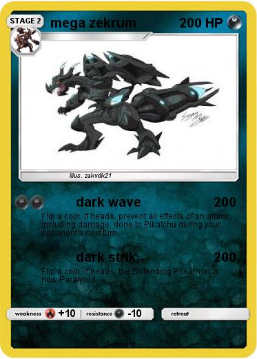 Pokemon mega zekrum