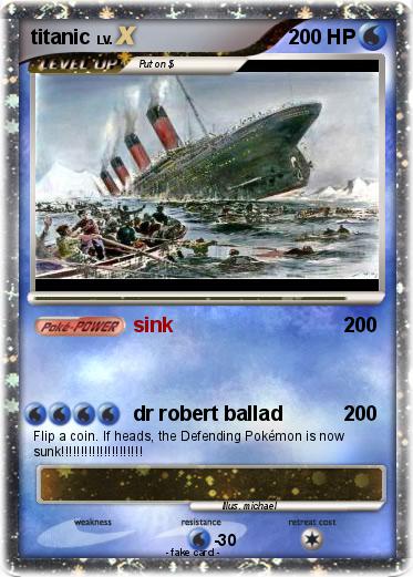 Pokemon titanic