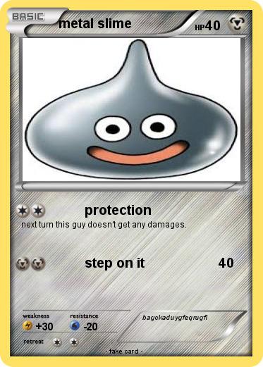 Pokemon metal slime
