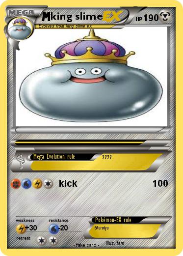 Pokemon king slime