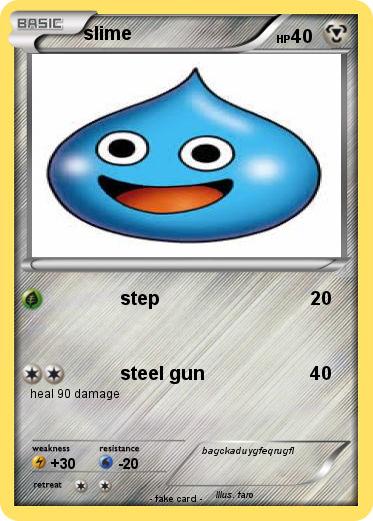Pokemon slime