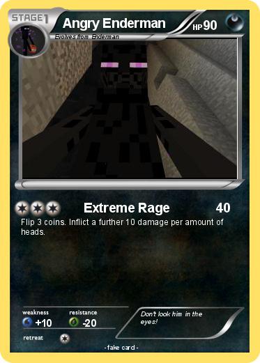 Pokemon Angry Enderman