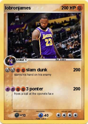 Pokemon lobronjames